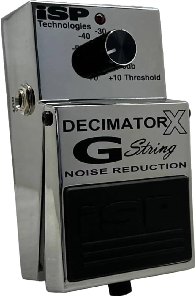 新品 ISP Technologies Decimator X G String ISP Technologies Decimator X G-String Noise Reduction Pedal